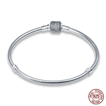 Star Moon Silver Bracelet