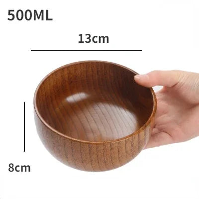 Japanese Wooden Bowls |Jujube Wood