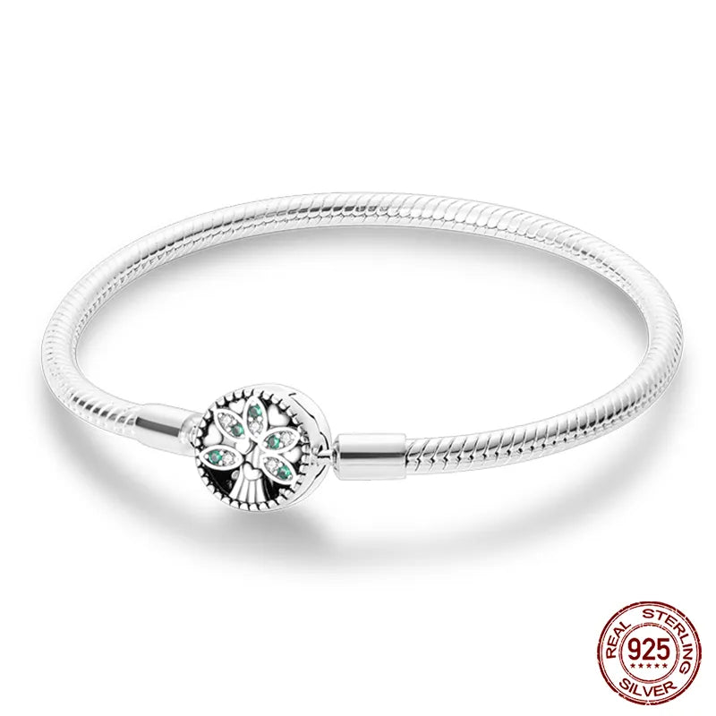 Star Moon Silver Bracelet