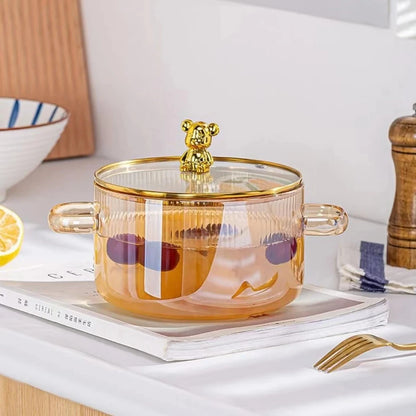 Glass Cooking Saucepan