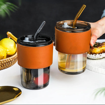 Reusable Glass Coffee Mug