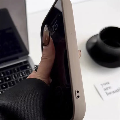 3D Love Heart Silicone Phone Case For iPhone