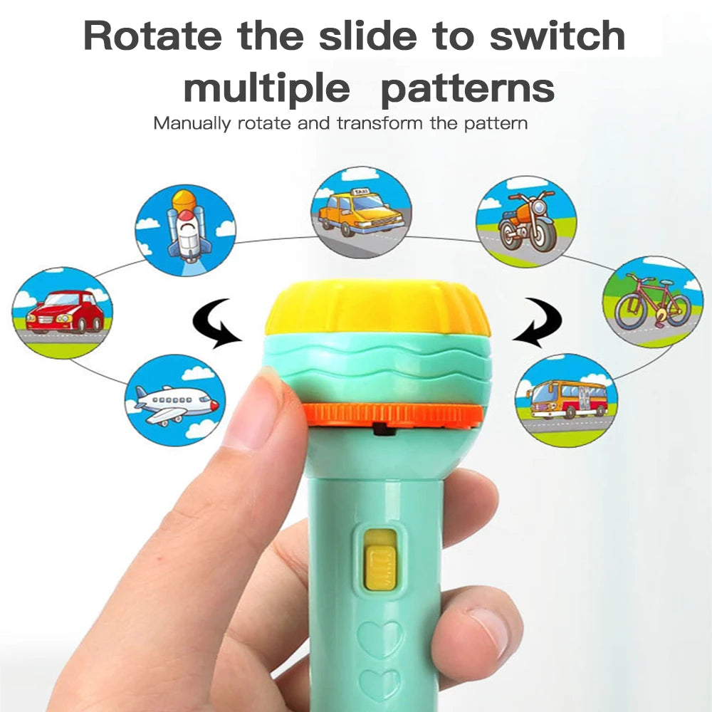 Flashlight Projector Torch Lamp