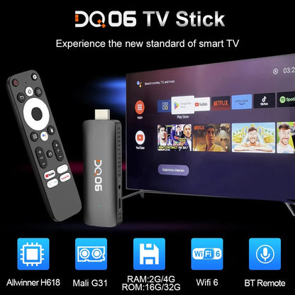 DQ06 ATV Mini TV Stick Android12