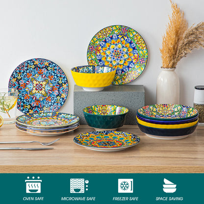 vancasso 6-24 Piece Ceramic Dinnerware Set