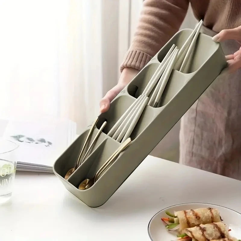 Multi-purpose Cutlery Storage Tray