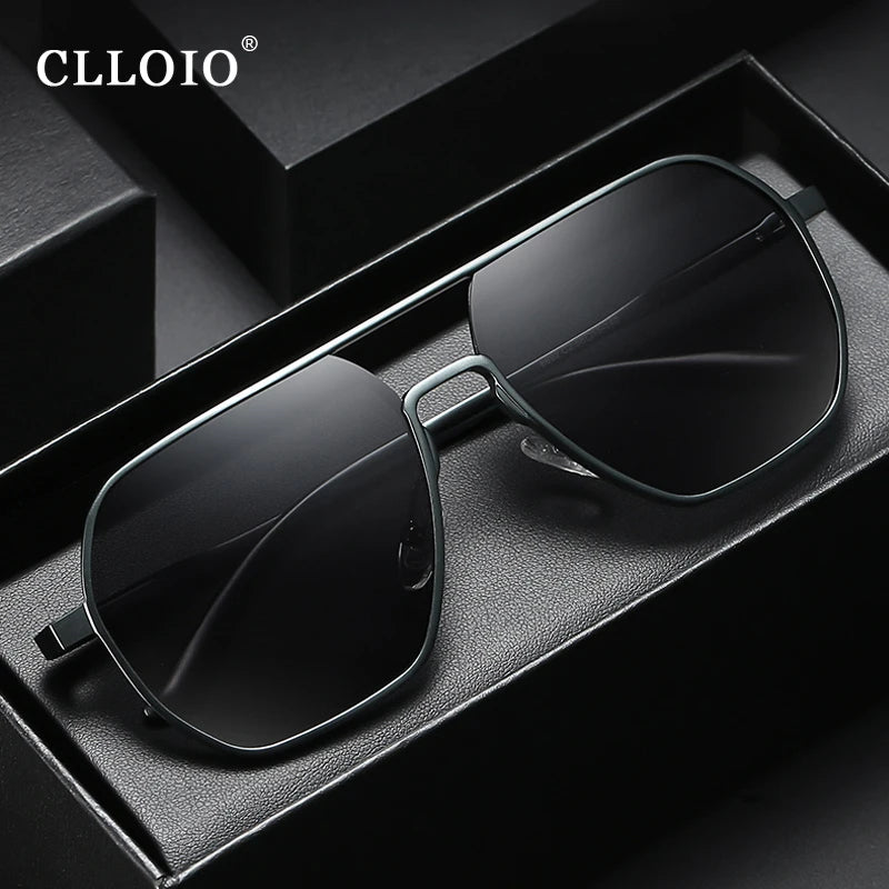 New Fashion Aluminum Photochromic Sunglasses