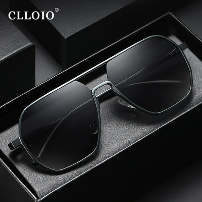New Fashion Aluminum Photochromic Sunglasses
