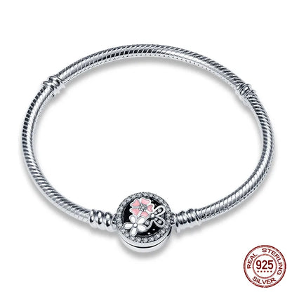 Star Moon Silver Bracelet