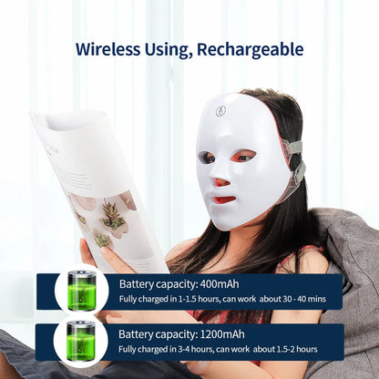 7Colors LED Facial Mask