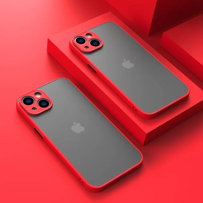 Frosted,Silicone,Semi Transparent Phone Case For Iphone