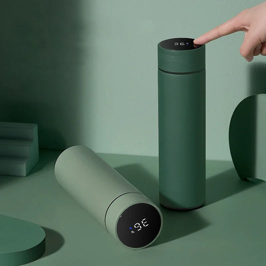 500ML Tea Water Separation Intelligent Insulated  Thermos Flask