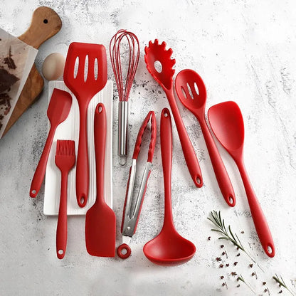 10 PCS Silicone Cookware Set