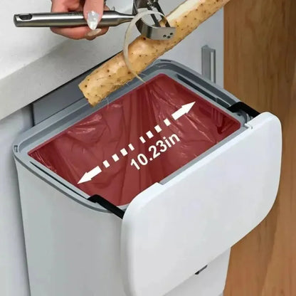 7/9L Wall Mounted Trash Can