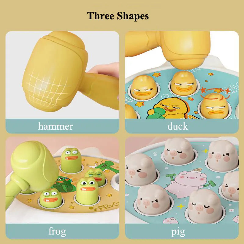 Duck/Frog/Pig Baby Toy Montessori Learning Game