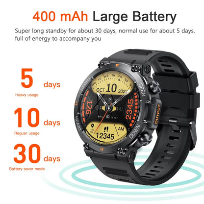 MELANDA 1.39 Inch HD Bluetooth Smart Watch
