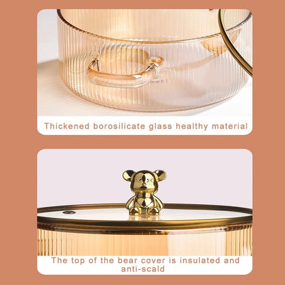Glass Cooking Saucepan