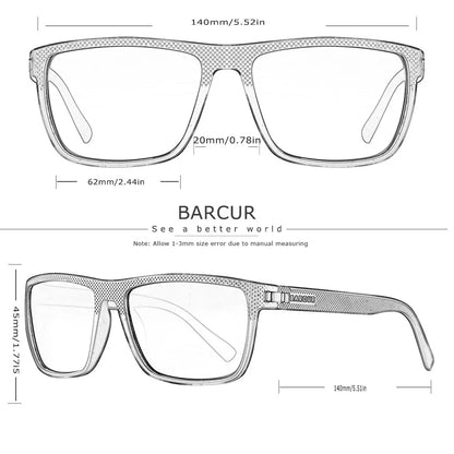 BARCUR Design TR90 Sunglasses