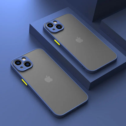 Frosted,Silicone,Semi Transparent Phone Case For Iphone