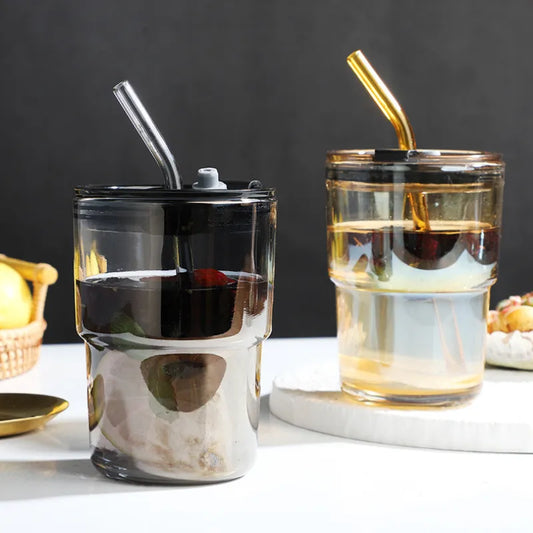 Reusable Glass Coffee Mug
