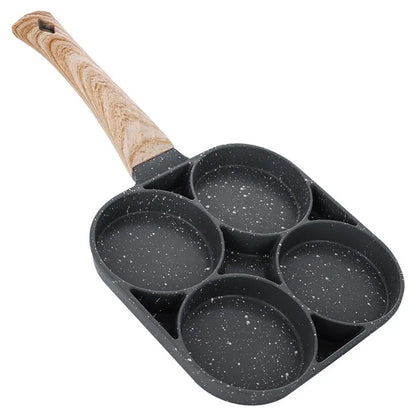 4 Hole Thickened Nonstick Egg  Cooking Pan