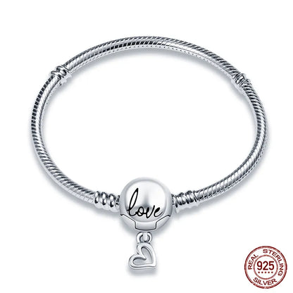 Star Moon Silver Bracelet