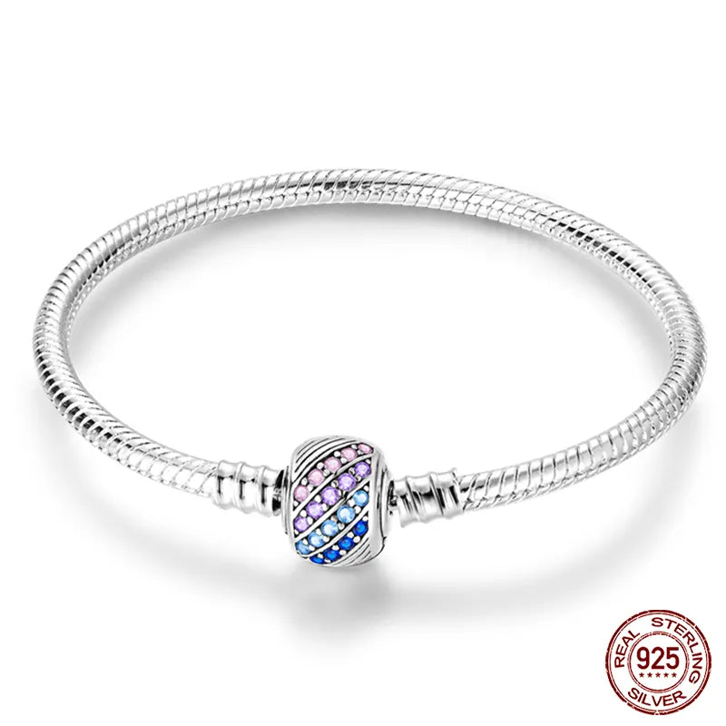 Star Moon Silver Bracelet