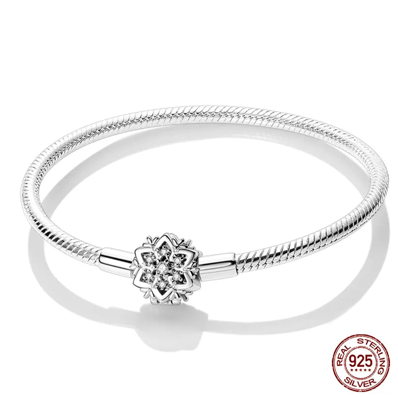 Star Moon Silver Bracelet