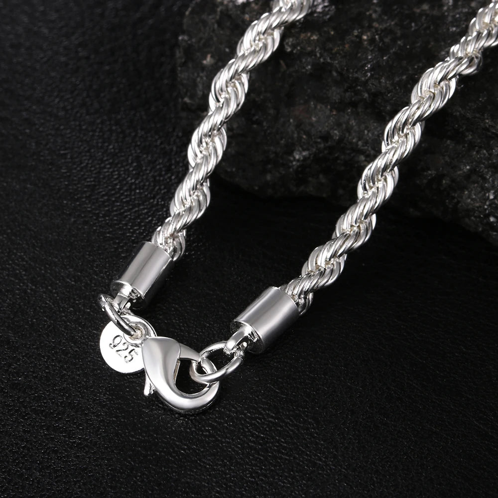 High quality silver necklace