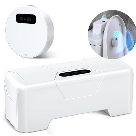 Automatic Toilet Flusher, 2023 Upgraded Smart Touchless Toilet Flush Kit