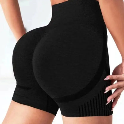 Women Yoga High Waist Shorts