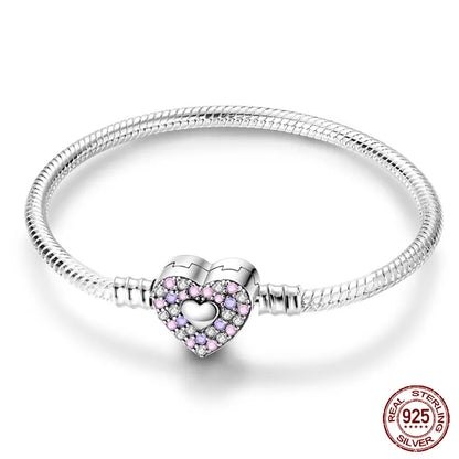 Star Moon Silver Bracelet