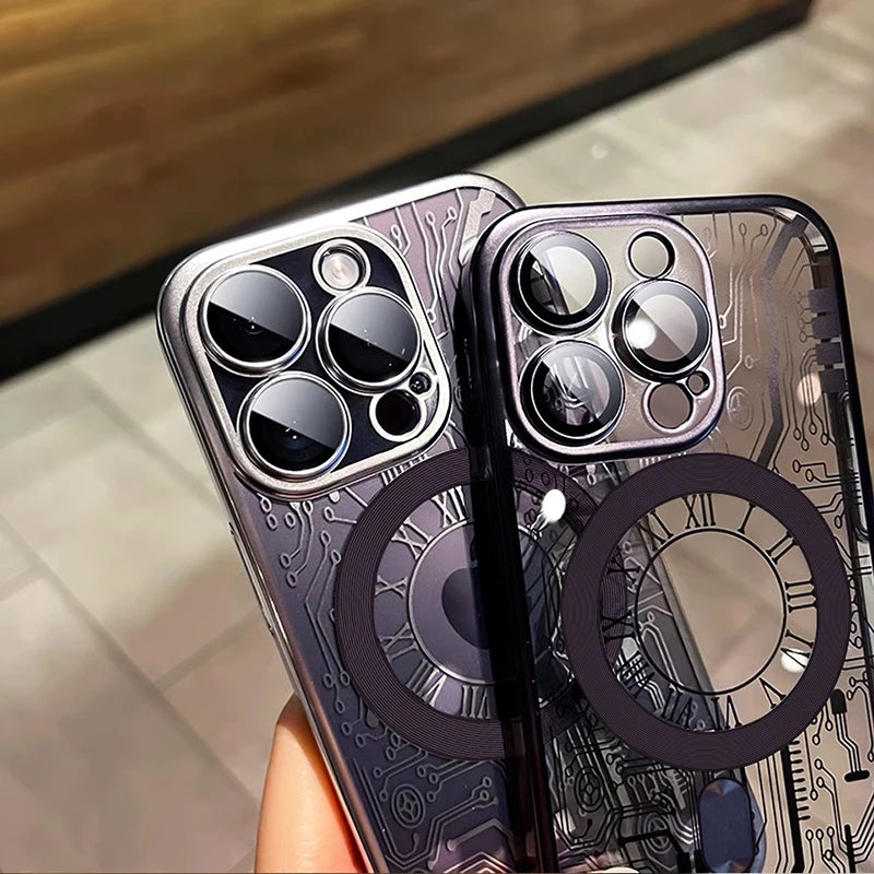 Luxury Circuit Pattern Case For iPhone