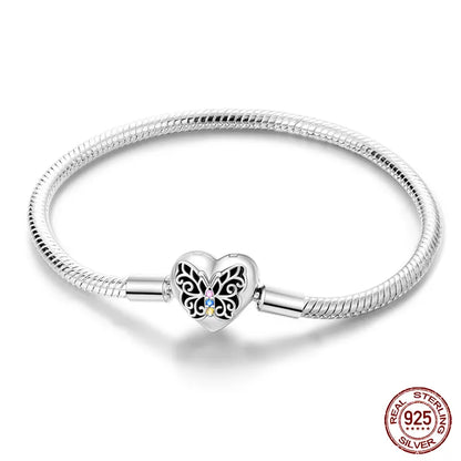 Star Moon Silver Bracelet