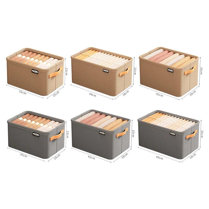 1/2/3PCS Collapsible Clothing Organizer