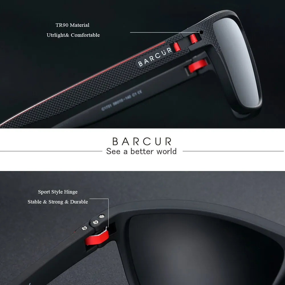 BARCUR Design TR90 Sunglasses