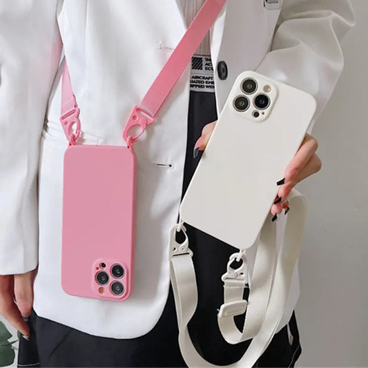Crossbody Necklace Strap Phone Case