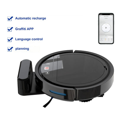 2024 New Automatic Recharge APP Control Robot Sweeping Machine