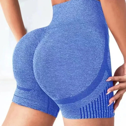Women Yoga High Waist Shorts
