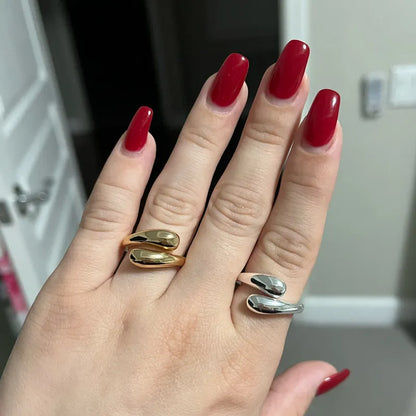 Stainless Steel Smooth Double Ball Rings