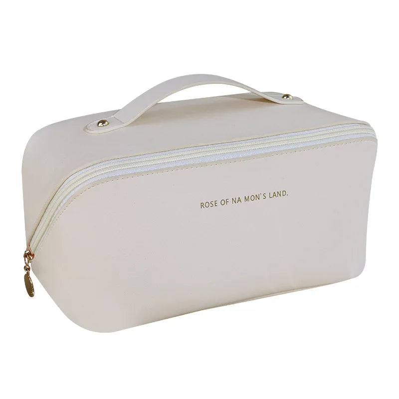 Travel Makeup Bag Make Up Skincare Holder Storage Box Cosmetics Organizer Plastic Container For Bathroom Dressing Table Home - Vanachie Retail