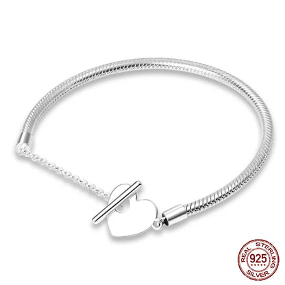 Star Moon Silver Bracelet