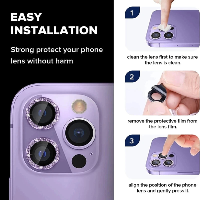 3Pcs Camera Lens Protector for IPhone