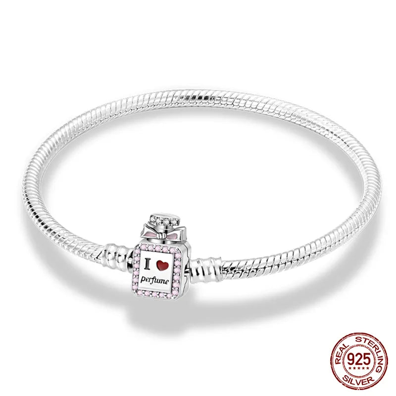 Star Moon Silver Bracelet