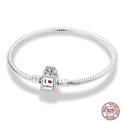 Star Moon Silver Bracelet