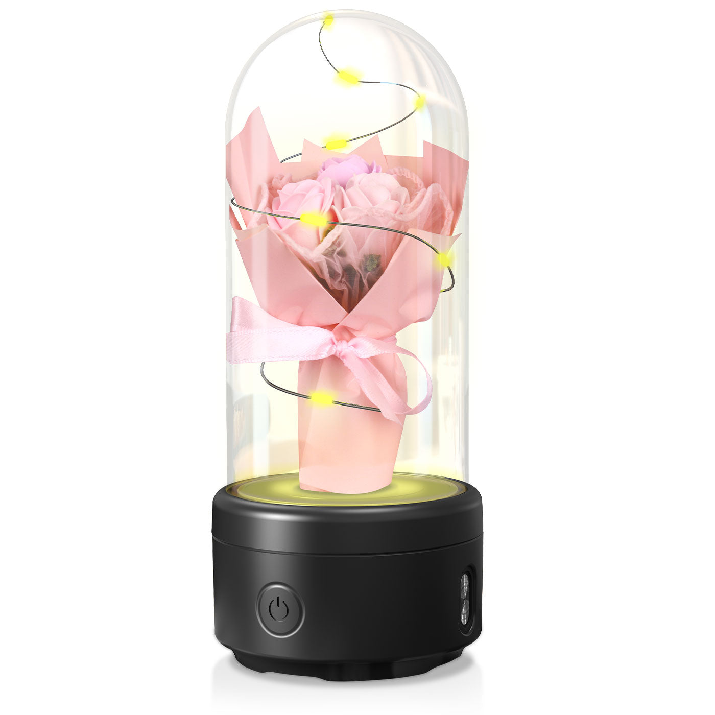 2 In 1 Bouquet LED Light with Bluetooth Speaker